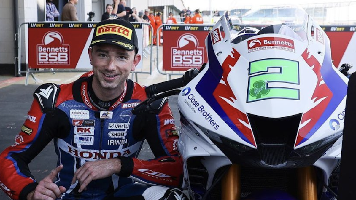 Glenn Irwin - Honda Racing [credit: Honda BSB Instagram]